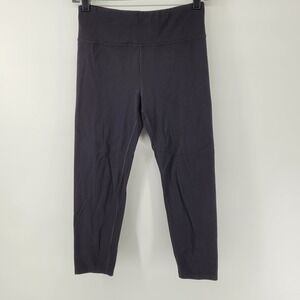 Athleta Girl Chit Chat Capri Girls XXL 16 Black Powervita High Rise Leggings